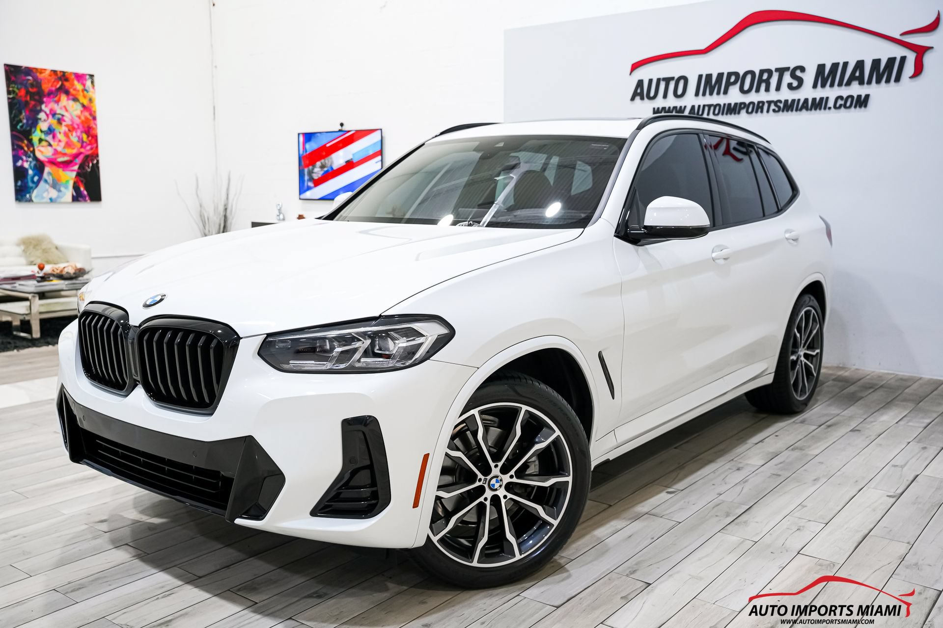 Used 2022 BMW X3 xDrive30i w/ M Sport Package 2 AWD/4WD image 1