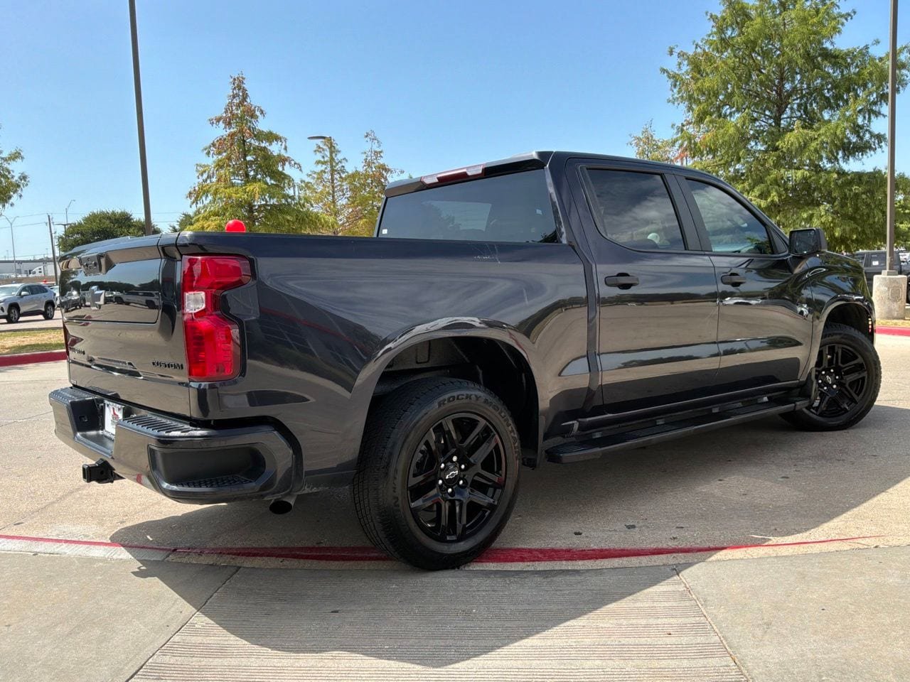 Used 2023 Chevrolet Silverado 1500 Custom w/ LPO, Dark Essentials Package RWD image 6
