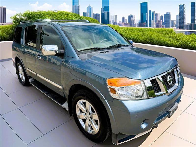 Used 2011 Nissan Armada Platinum w/ 2nd Row Captain Seat Pkg RWD video 1