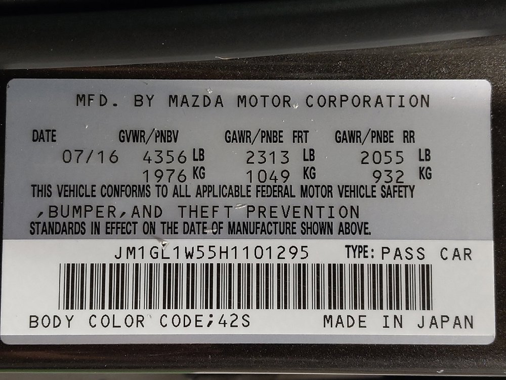 Used 2017 MAZDA MAZDA6 Grand Touring image 33