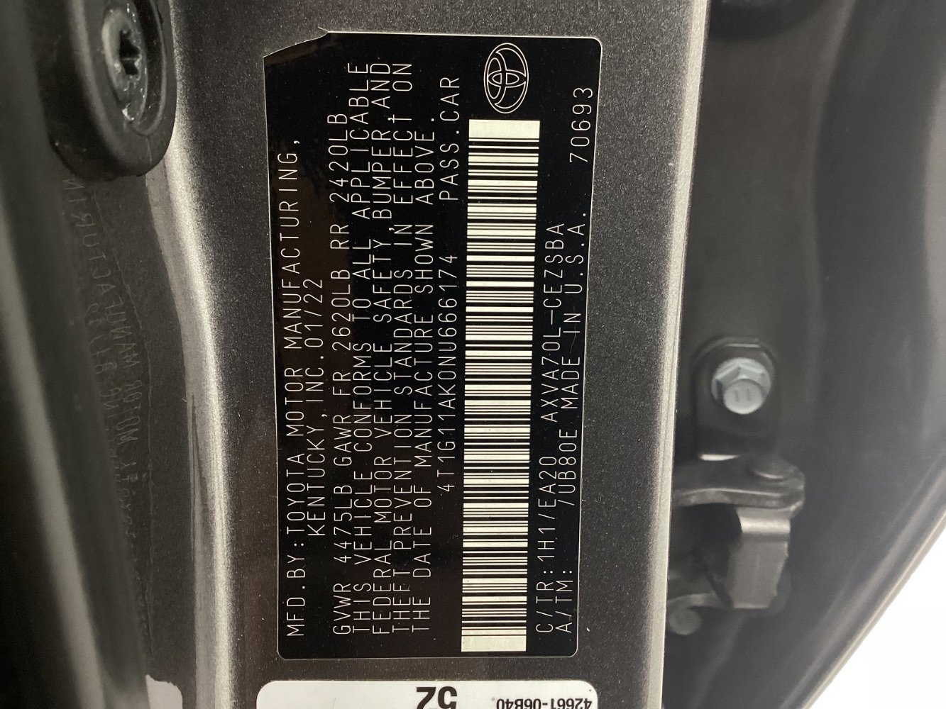 Used 2022 Toyota Camry SE image 49