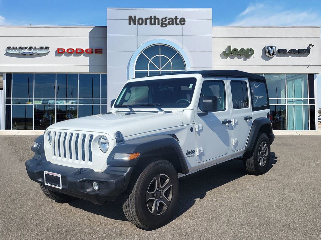 Used 2022 Jeep Wrangler Unlimited Sport AWD/4WD image 3