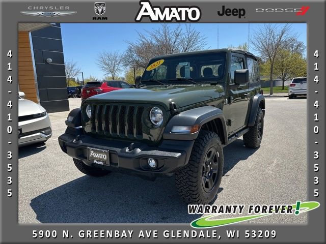 Used 2021 Jeep Wrangler Sport AWD/4WD image 1