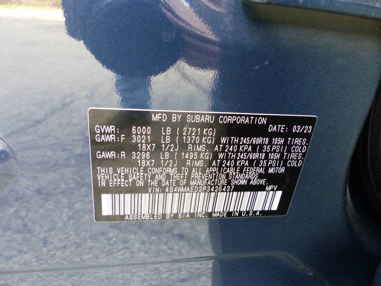 Used 2023 Subaru Ascent Premium w/ Convenience Package AWD/4WD image 15