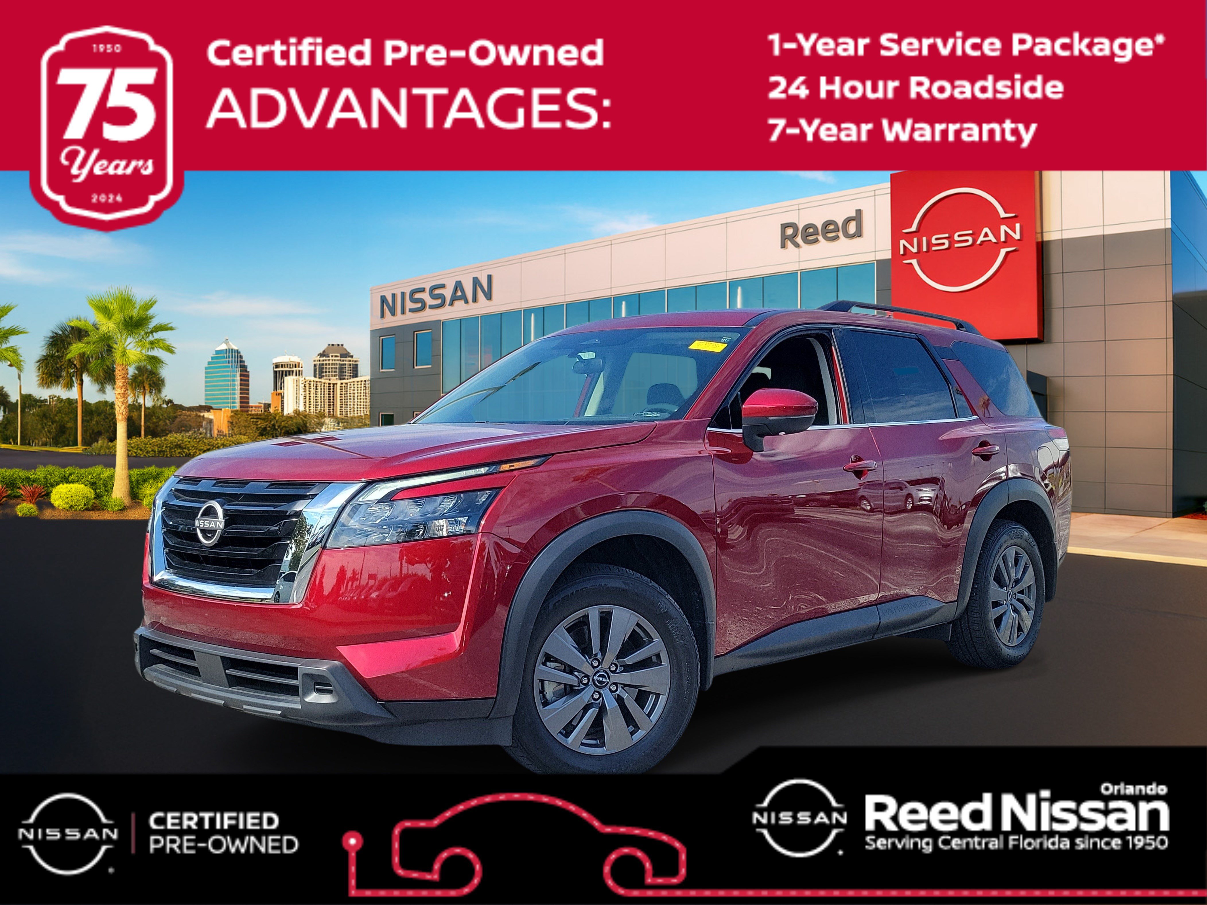 Certified 2024 Nissan Pathfinder SV w/ SV Premium Package