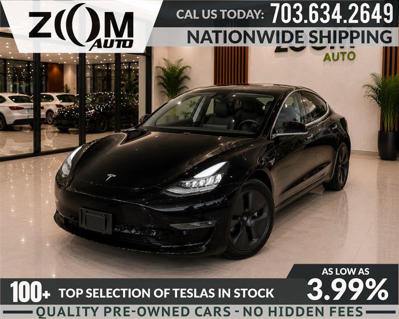 Used 2018 Tesla Model 3 Long Range AWD/4WD image 1