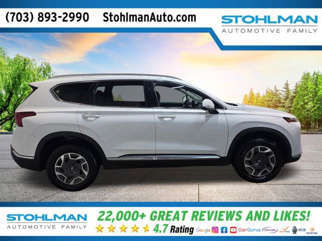 Used 2022 Hyundai Santa Fe Blue AWD/4WD image 3