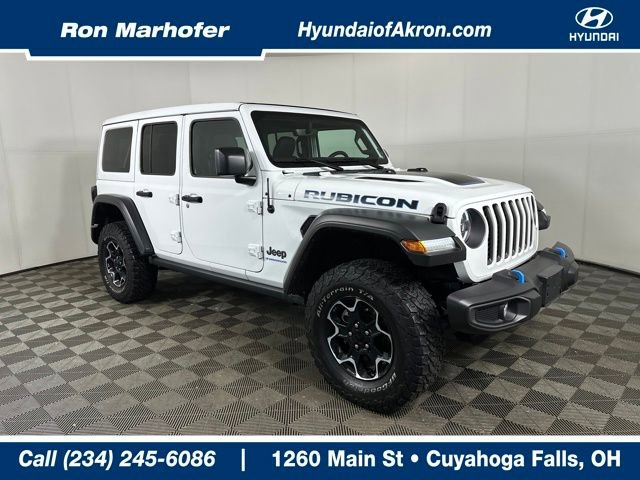 Used 2023 Jeep Wrangler Unlimited Rubicon 4xe w/ Cold Weather Group image 1