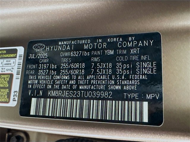 New 2026 Hyundai Palisade XRT Pro image 24