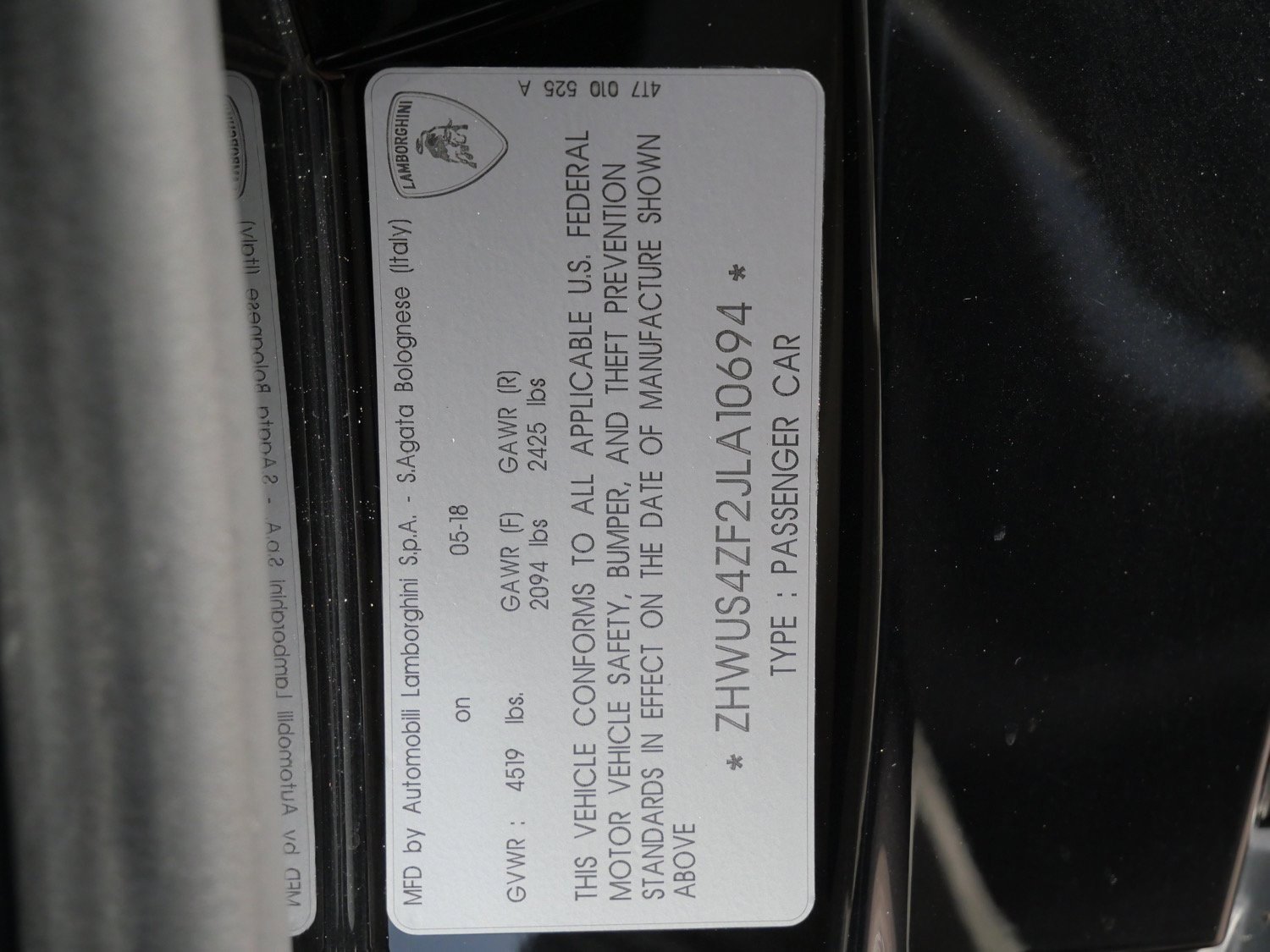 Used 2018 Lamborghini Huracan Performante image 30