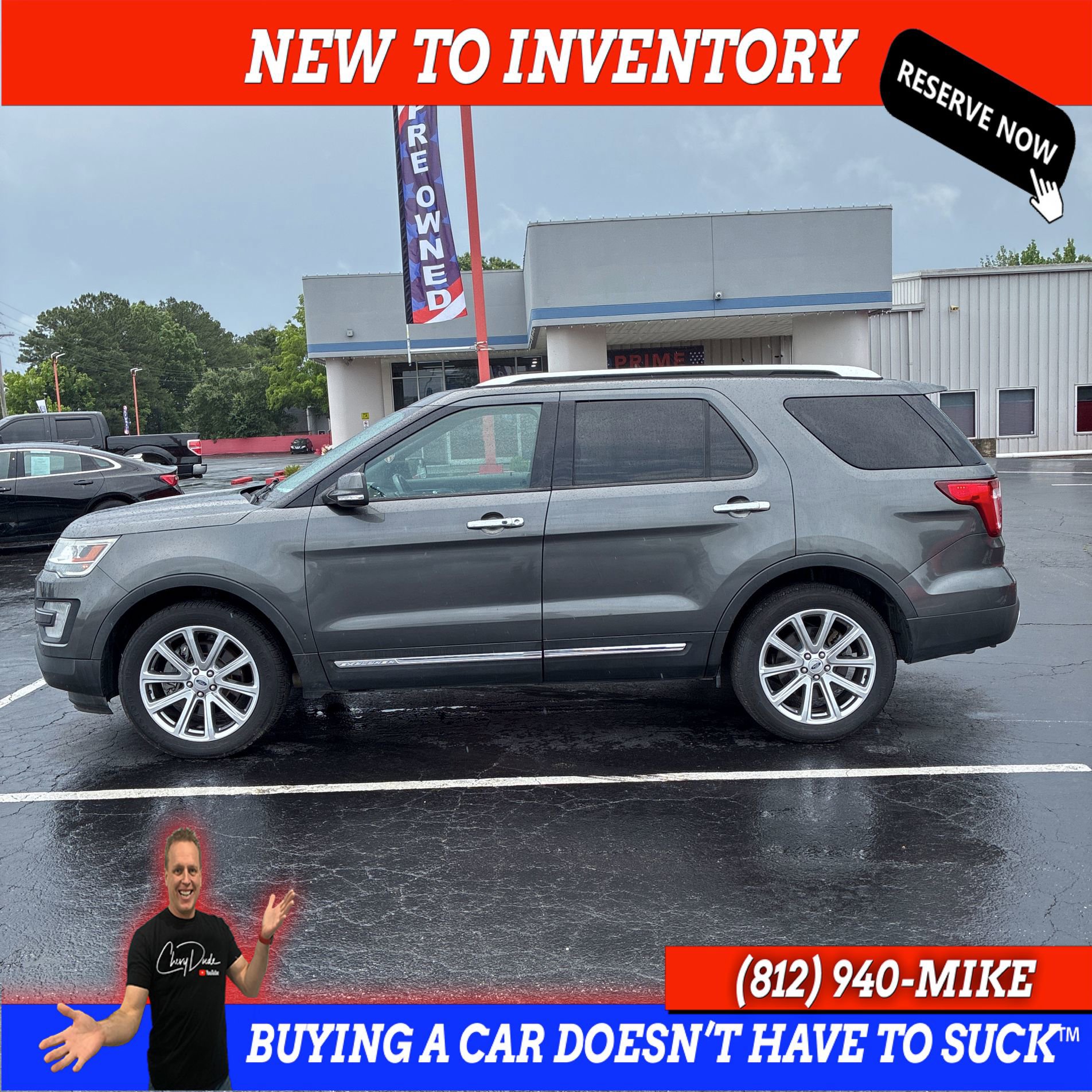 Used 2017 Ford Explorer Limited AWD/4WD image 2