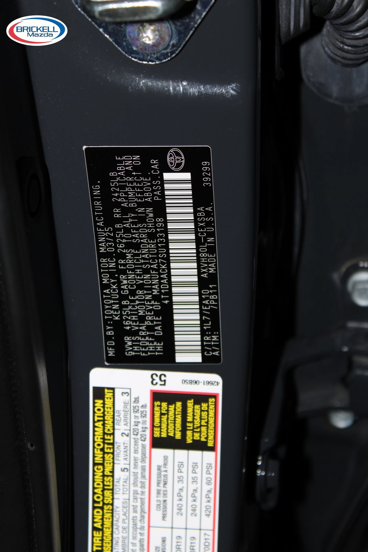 Used 2025 Toyota Camry SE FWD image 36