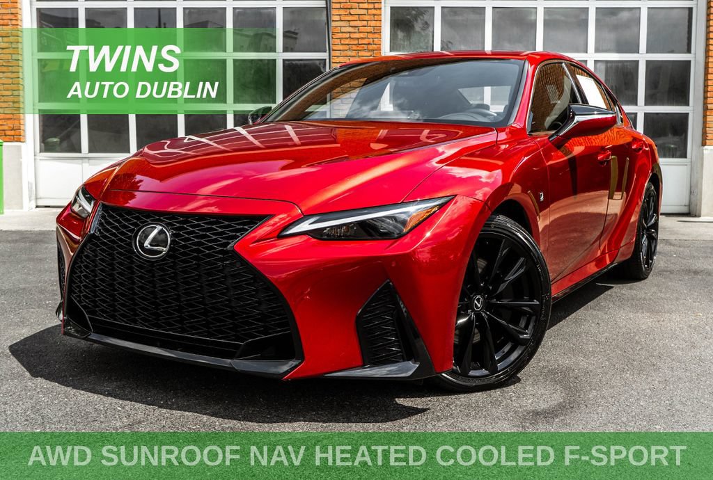 Used 2023 Lexus IS 350 F Sport w/ Memory Package AWD/4WD image 1