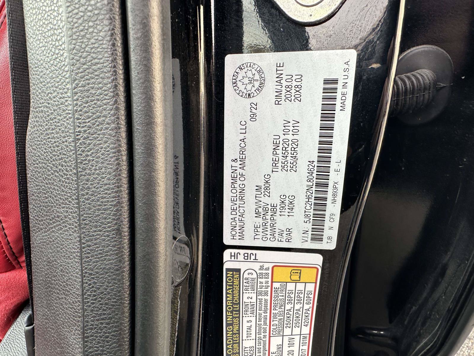 Used 2022 Acura RDX w/ Advance Package AWD/4WD image 15