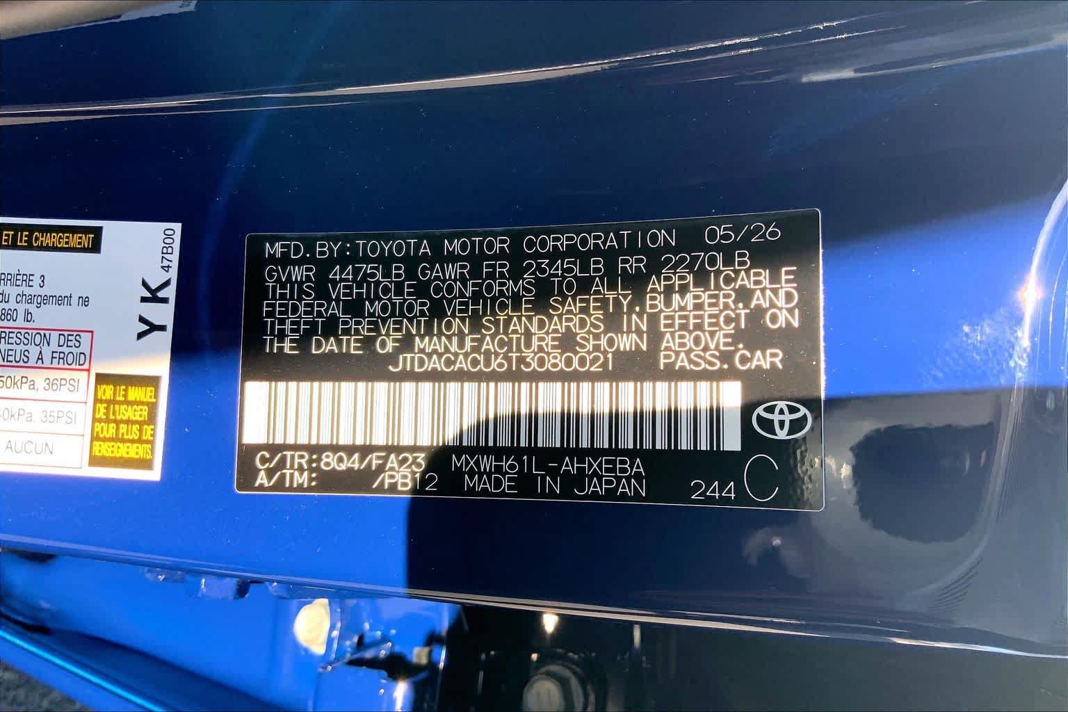 New 2026 Toyota Prius Plug-In Hybrid FWD image 22