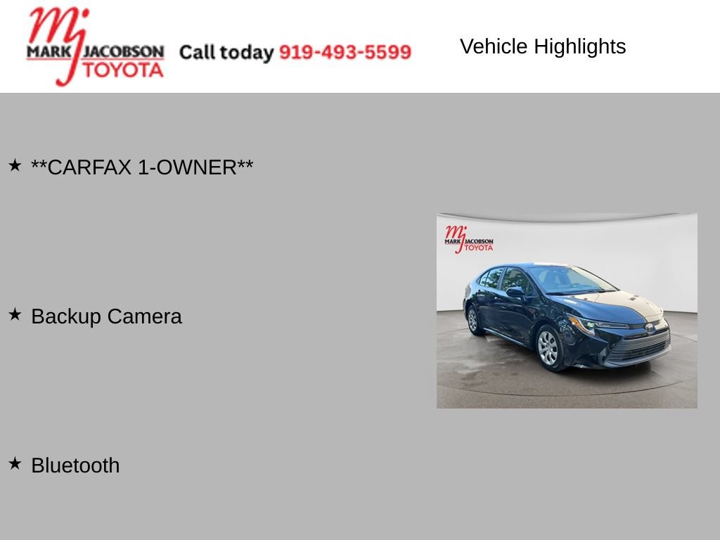 Used 2024 Toyota Corolla LE FWD image 6