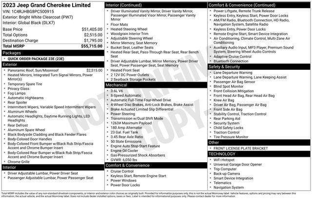 Used 2023 Jeep Grand Cherokee Limited image 46