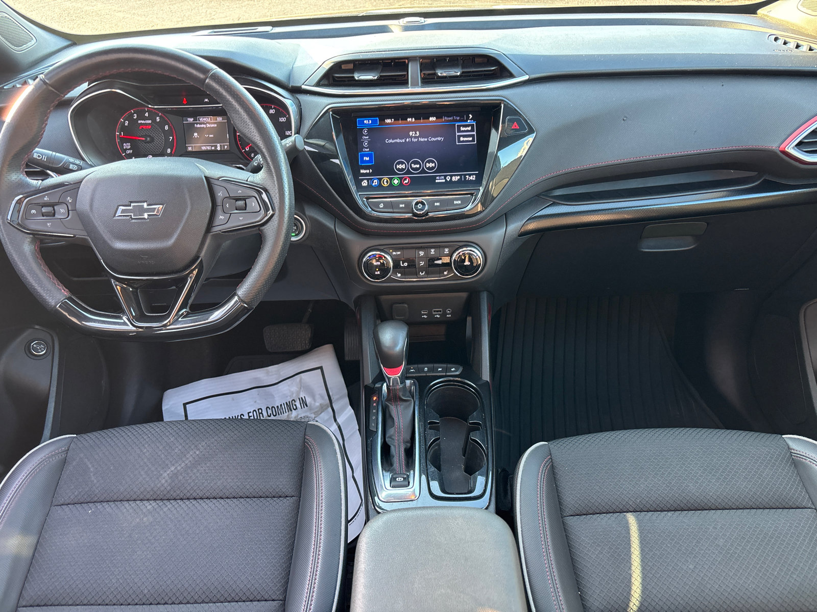 Used 2021 Chevrolet TrailBlazer RS w/ Sun and Liftgate Package FWD image 29