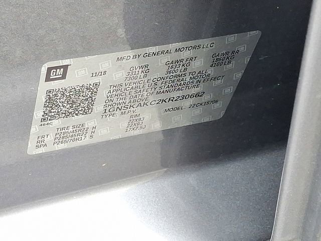 Used 2019 Chevrolet Tahoe LS w/ Enhanced Driver Alert Package image 28