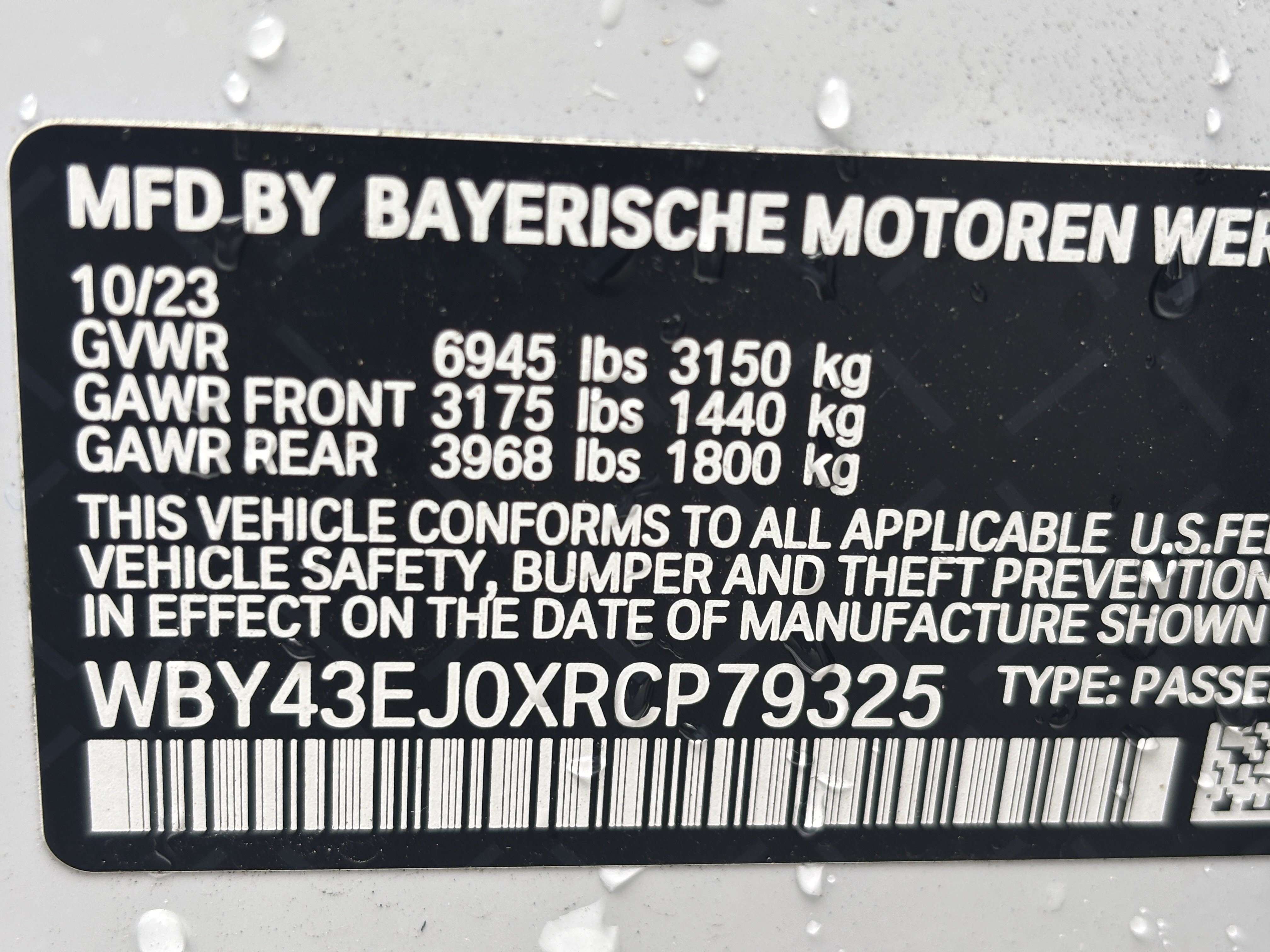 Certified 2024 BMW i7 eDrive50 w/ M Sport Package RWD image 34