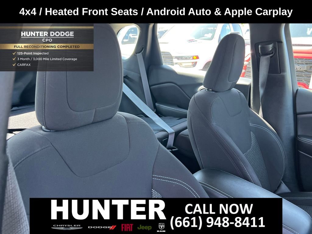 Certified 2019 Jeep Cherokee Latitude w/ Cold Weather Group AWD/4WD image 14