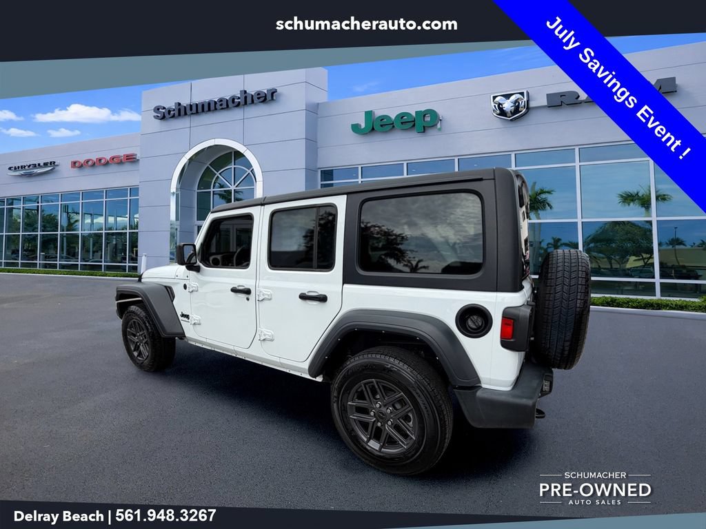 Used 2024 Jeep Wrangler Unlimited Sport AWD/4WD image 5
