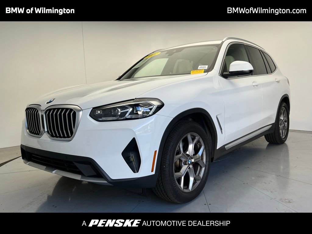 Certified 2022 BMW X3 sDrive30i w/ Premium Package 2