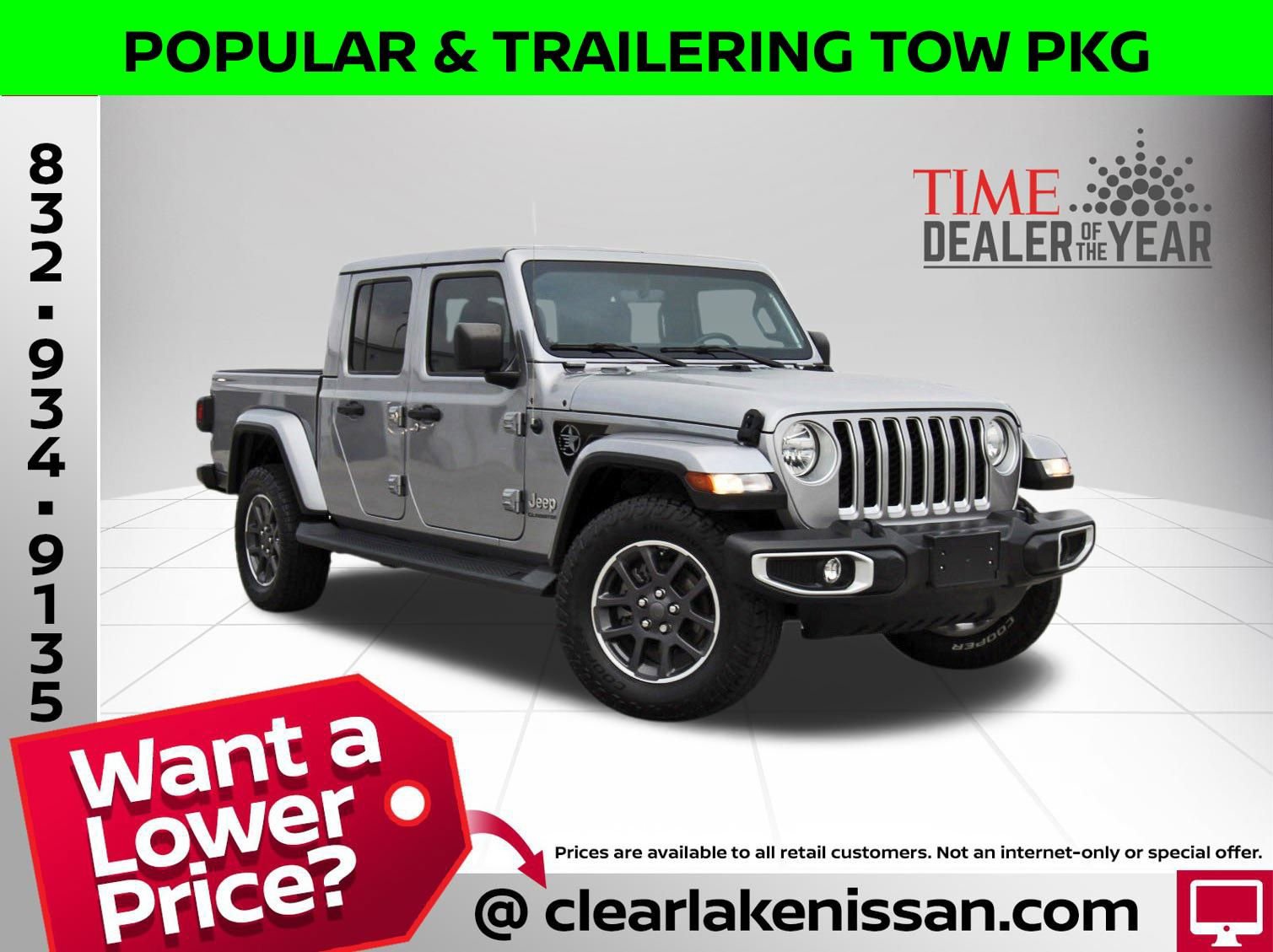 Used 2021 Jeep Gladiator Overland w/ Popular Equipment Package