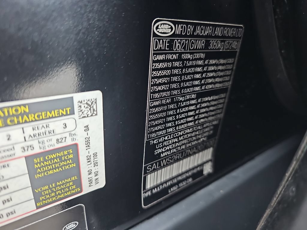 Used 2022 Land Rover Range Rover Sport HST AWD/4WD image 36