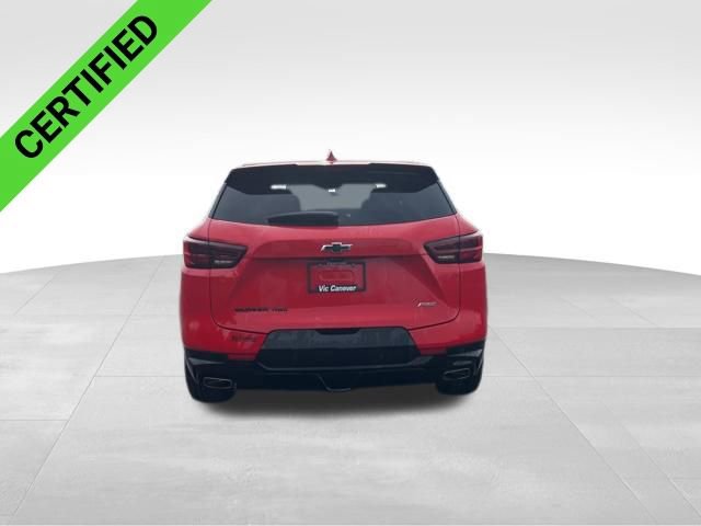 Certified 2023 Chevrolet Blazer RS w/ Driver Confidence II Package image 5