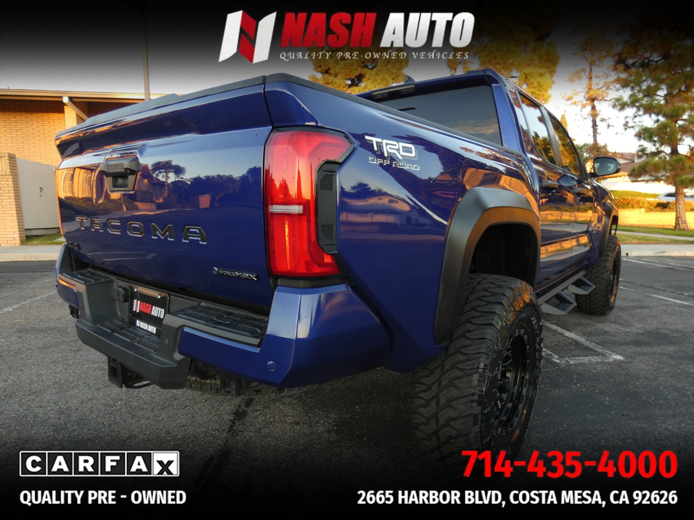 Used 2025 Toyota Tacoma TRD Off-Road w/ TRD Off Road Upgrade Package AWD/4WD image 8