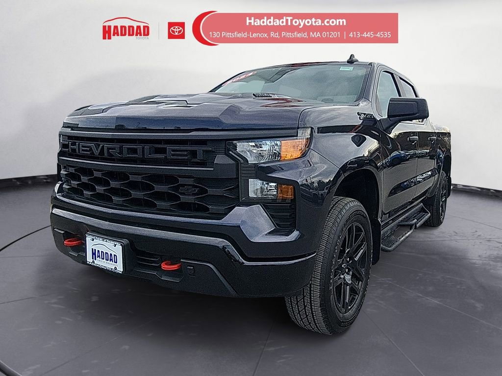 Used 2024 Chevrolet Silverado 1500 Custom Trail Boss w/ LPO, Dark Essentials Package AWD/4WD video 1