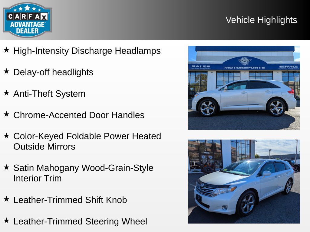 Used 2011 Toyota Venza AWD w/ Premium Pkg #2 image 8