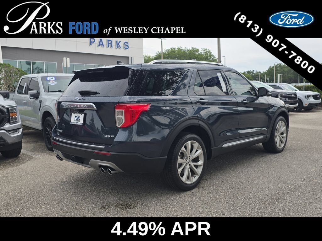 Certified 2024 Ford Explorer Platinum w/ Technology Package AWD/4WD image 4