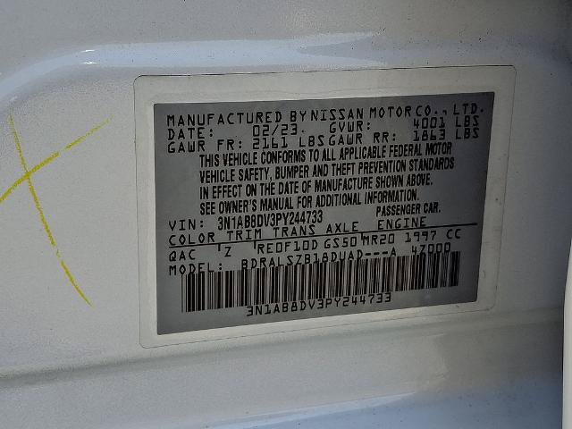 Certified 2023 Nissan Sentra SR w/ SR Premium Package FWD image 28