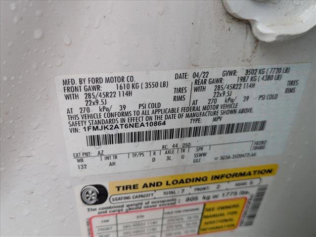 Used 2022 Ford Expedition Max Limited image 15