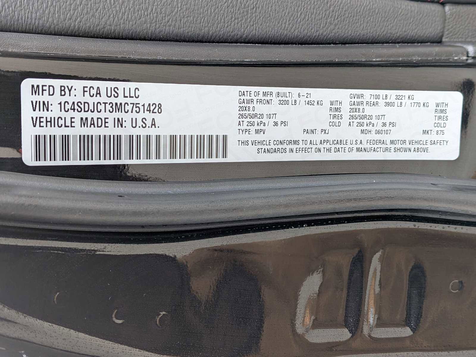 Used 2021 Dodge Durango R/T w/ Blacktop Package image 34