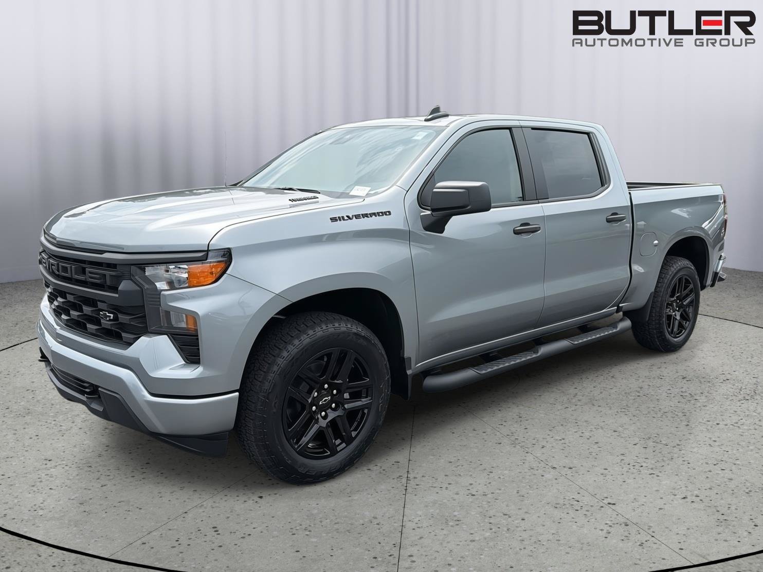 New 2026 Chevrolet Silverado 1500 Custom w/ Turbomax Blackout Package