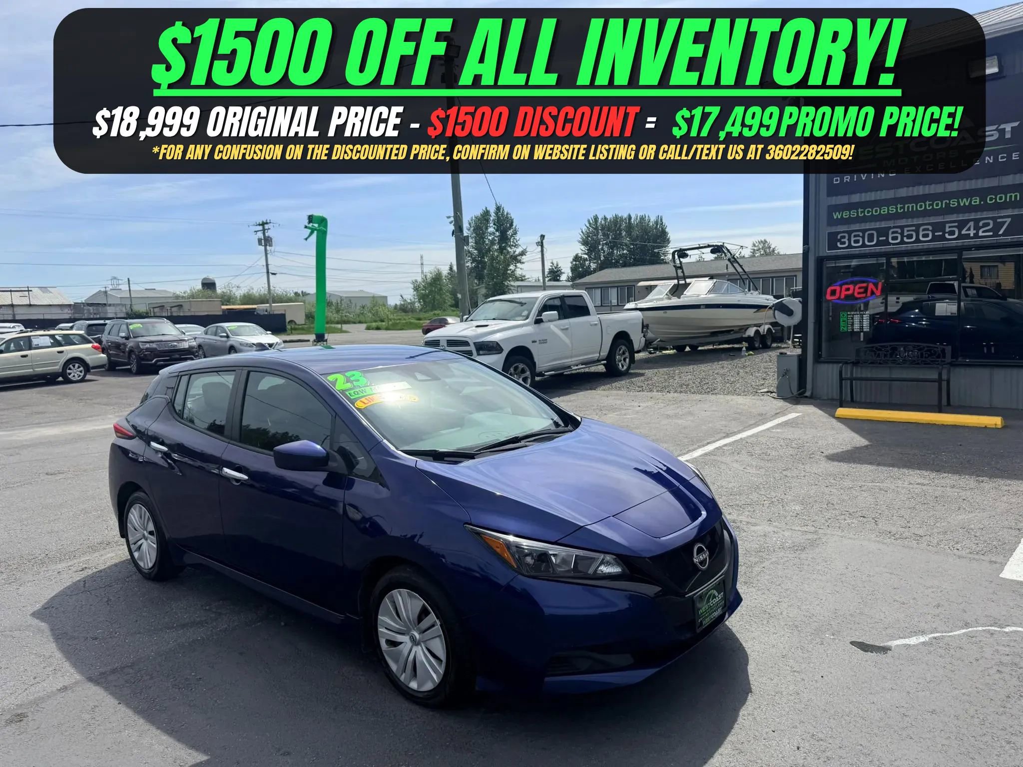 Used 2023 Nissan Leaf S