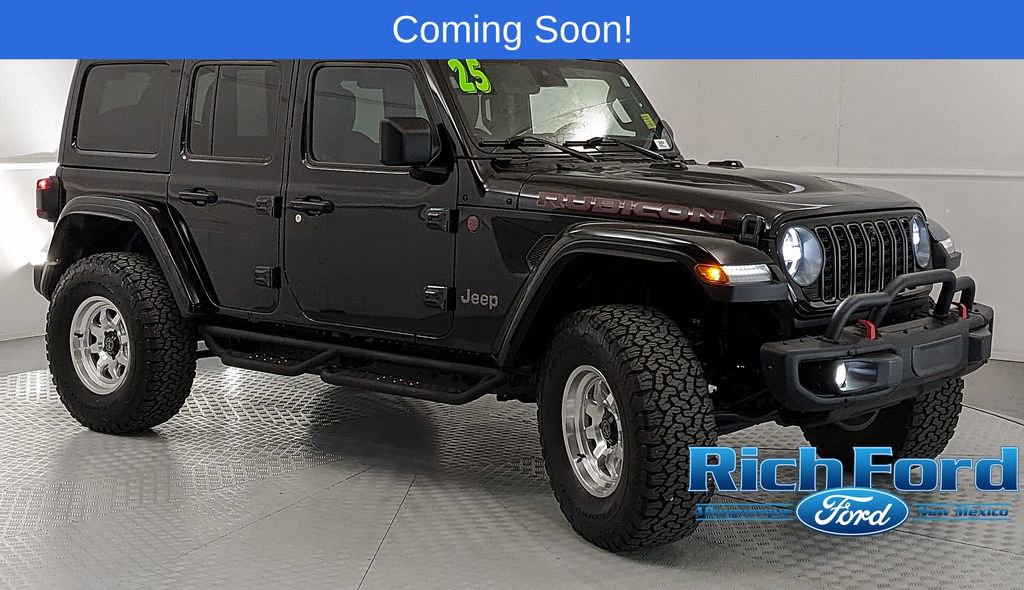 Used 2025 Jeep Wrangler Unlimited Rubicon AWD/4WD image 1