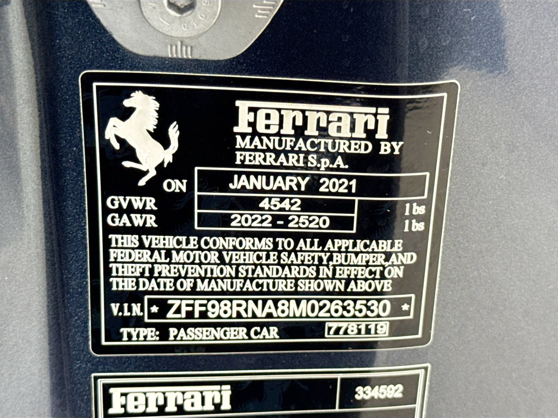 Certified 2021 Ferrari Roma RWD image 29
