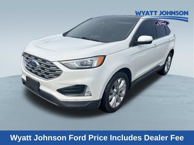 Used 2020 Ford Edge Titanium w/ Class II Trailer Tow Package AWD/4WD image 1