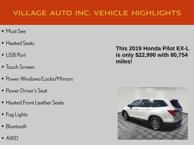 Used 2019 Honda Pilot EX-L image 7