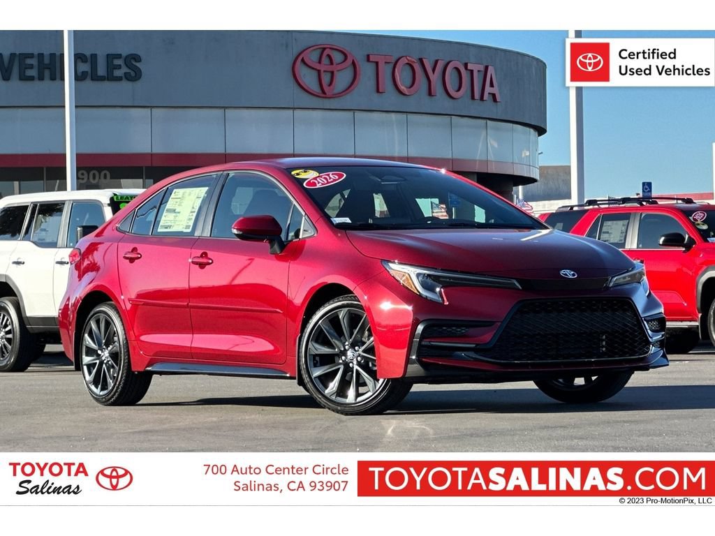 Certified 2026 Toyota Corolla SE w/ SE Premium Package