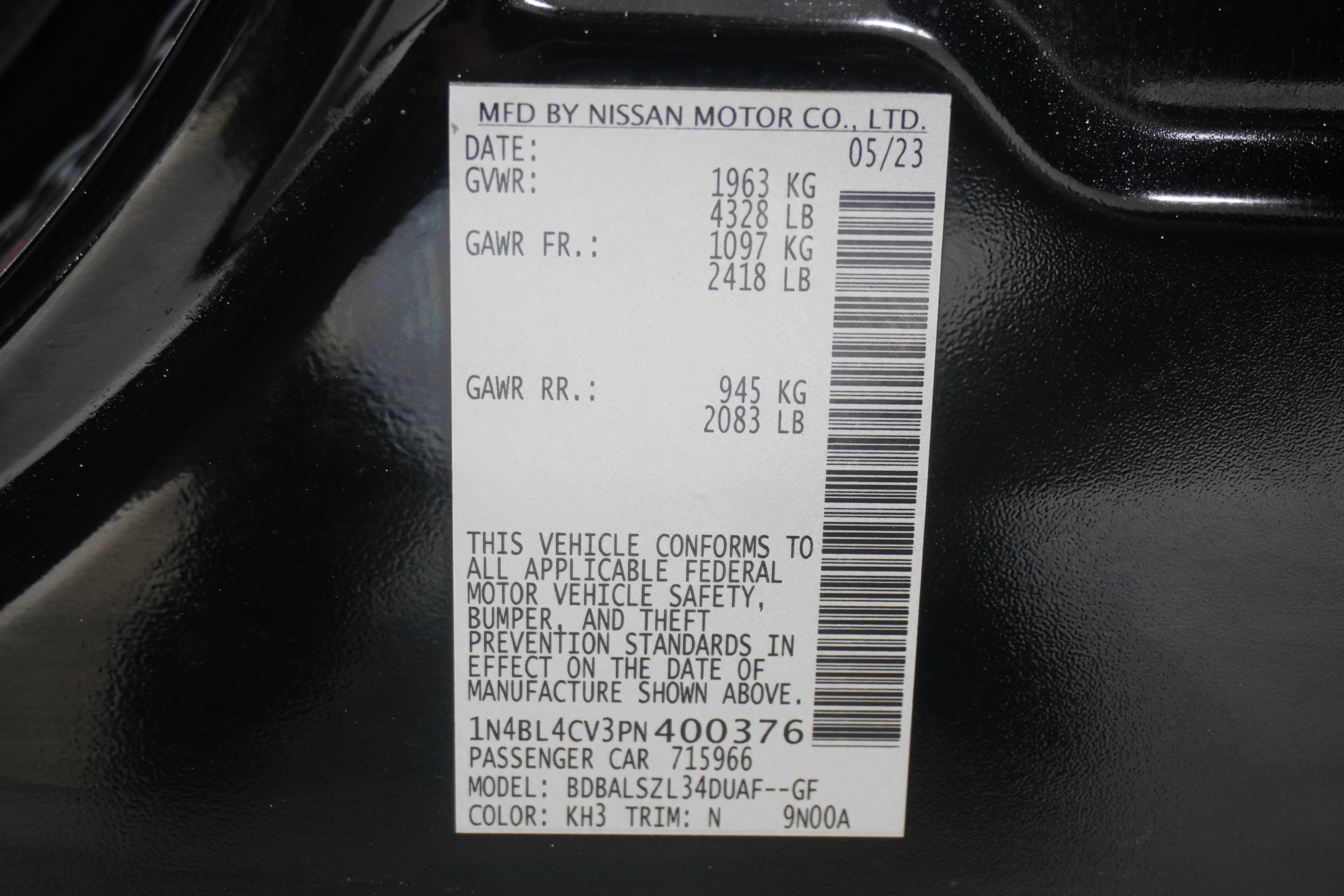 Used 2023 Nissan Altima 2.5 SR w/ SR Premium Package FWD image 31