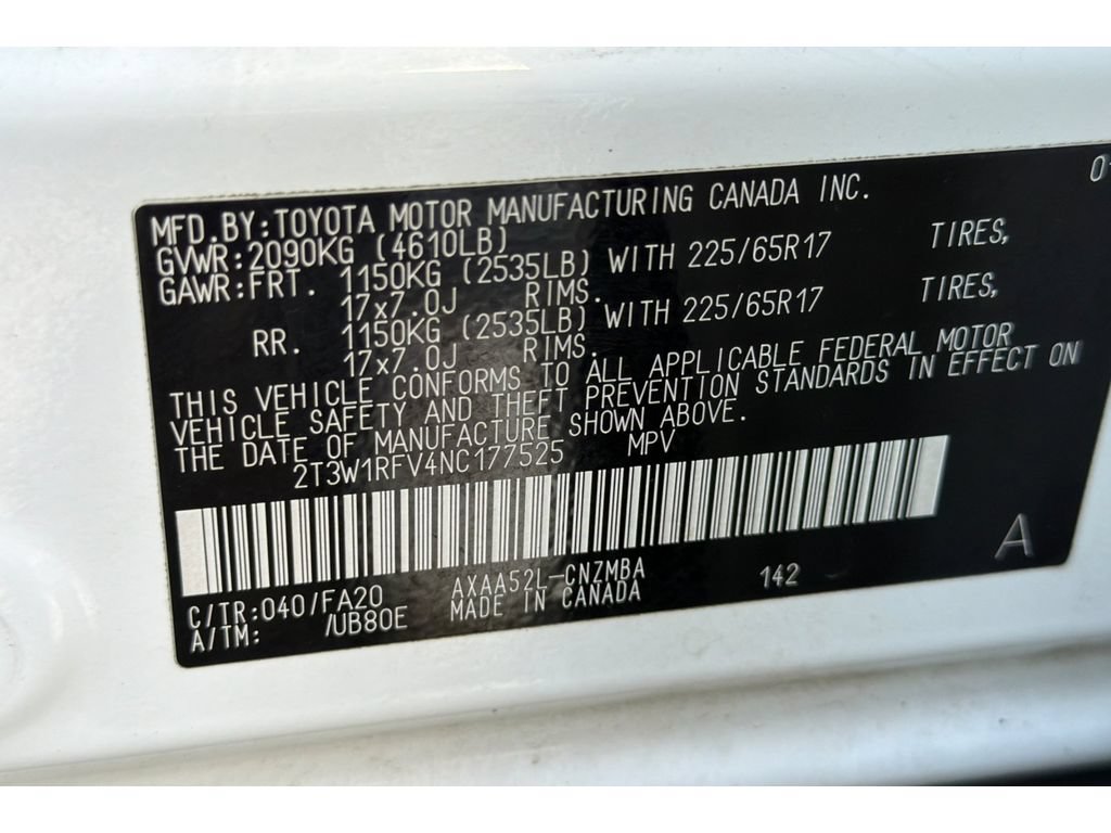 Used 2022 Toyota RAV4 XLE w/ Convenience Package FWD image 32