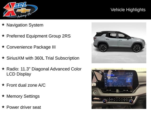 Certified 2026 Chevrolet Equinox RS w/ Convenience Package III AWD/4WD image 2