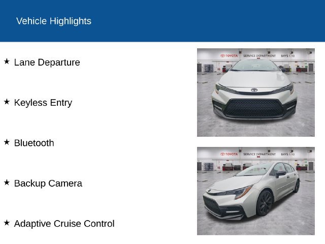 Used 2021 Toyota Corolla SE w/ Carpet Mat Package (TMS) FWD image 2