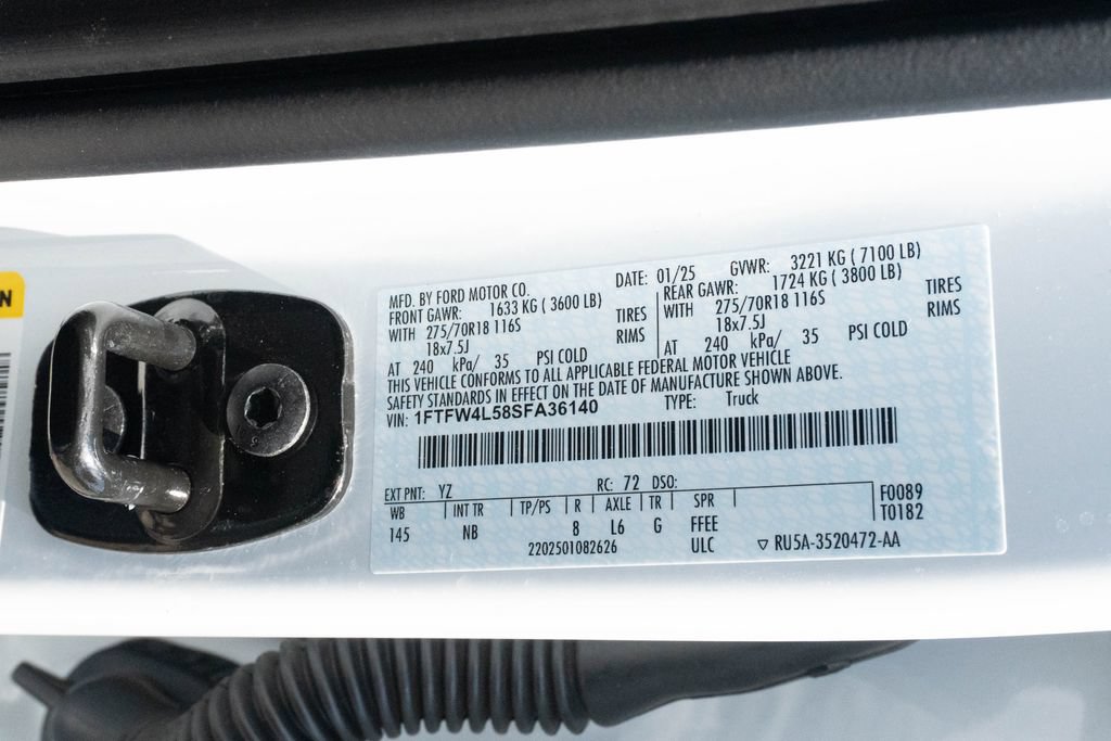 Used 2025 Ford F150 Tremor w/ Equipment Group 402A High AWD/4WD image 37