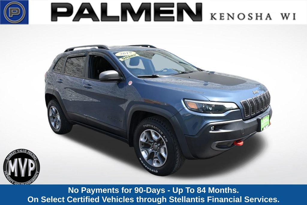 Certified 2019 Jeep Cherokee Trailhawk w/ Cold Weather Group AWD/4WD image 1